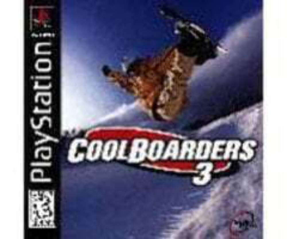 Cool Boarders 3 PS1 PlayStation 1 MD + Reg Card Complete CIB - Very Good