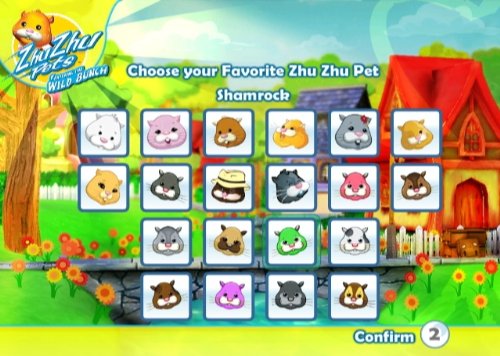 Zhu Zhu Pets Wild Bunch Nintendo Wii - Like New