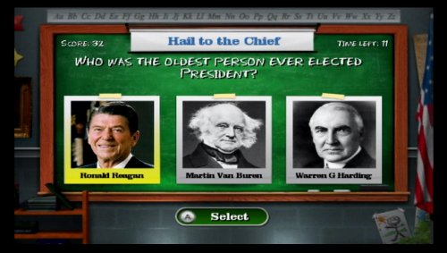 Are You Smarter Than a 5th Grader Game Time Nintendo Wii Complete - Excellent