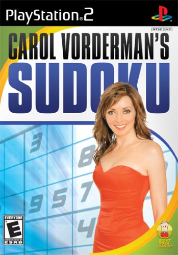 Carol Vorderman's Sudoku - PS2 PlayStation 2 - Like New