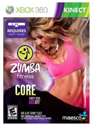 Zumba Fitness Core Xbox 360 DD Complete CIB - Very Good
