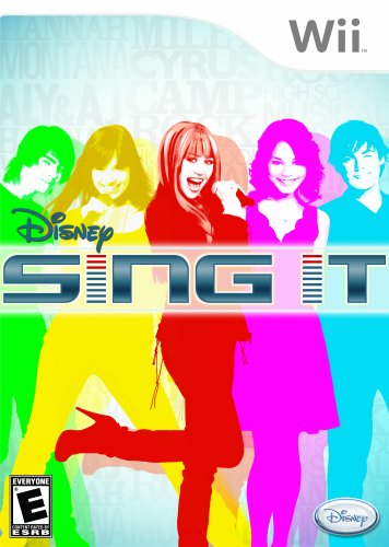 Disney Sing It Nintendo Wii DD + Reg Card Complete CIB - Very Good