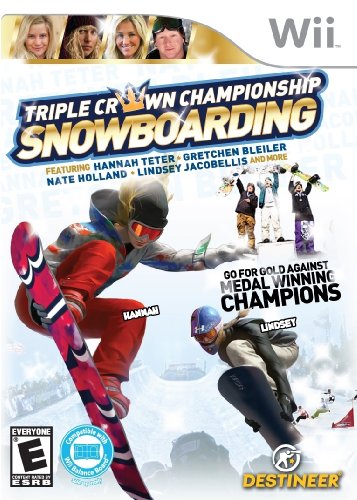 Triple Crown Snowboarding Nintendo Wii - Like New