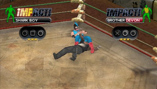 TNA Impact Cross the Line Sony PSP - Like New