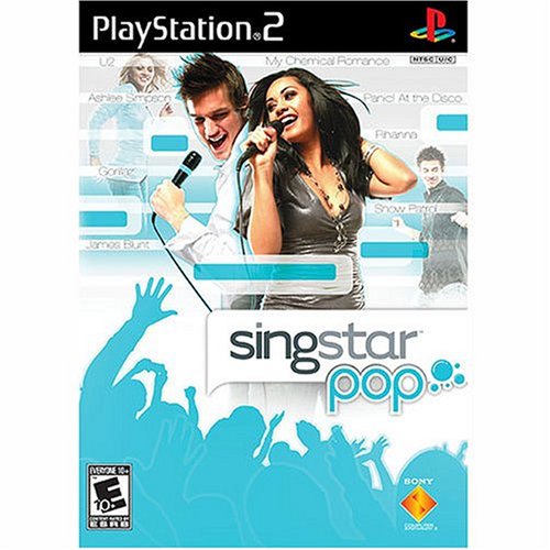 SingStar Pop PS2 PlayStation 2 + Reg Card - Like New
