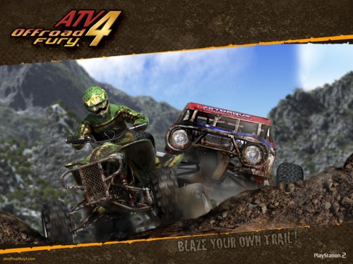 ATV Offroad Fury 4 PS2 PlayStation 2 - Like New