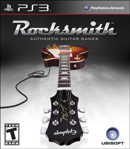 Rocksmith Game Only PS3 PlayStation 3 AD Complete CIB - Very Good
