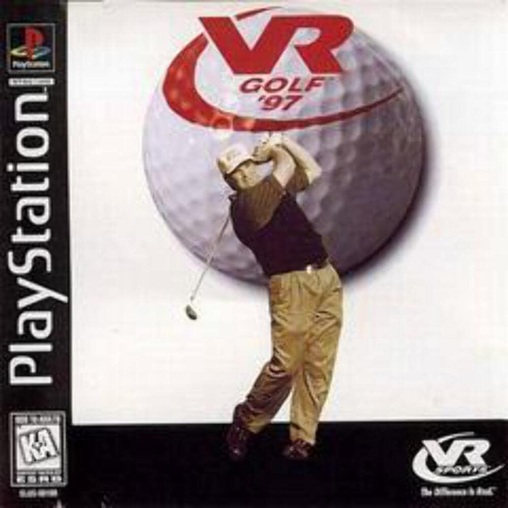 VR Golf 97 PS1 PlayStation 1 - Like New