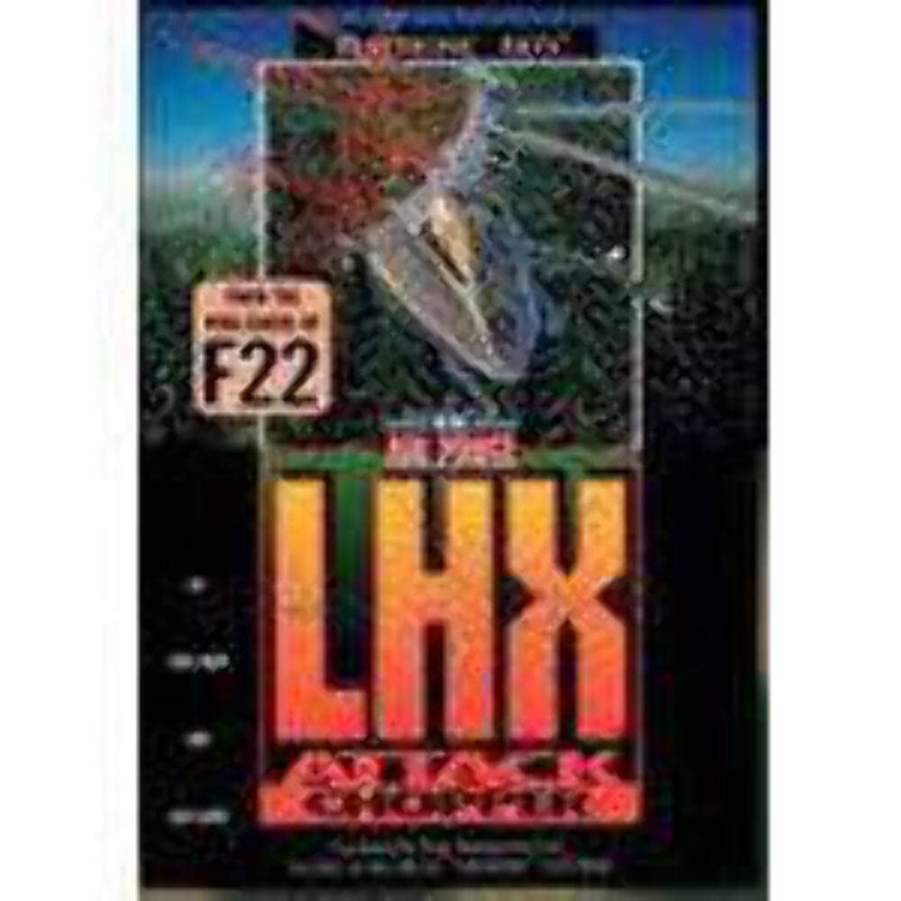 LHX Attack Chopper Sega Genesis + Reg Card Complete - Excellent