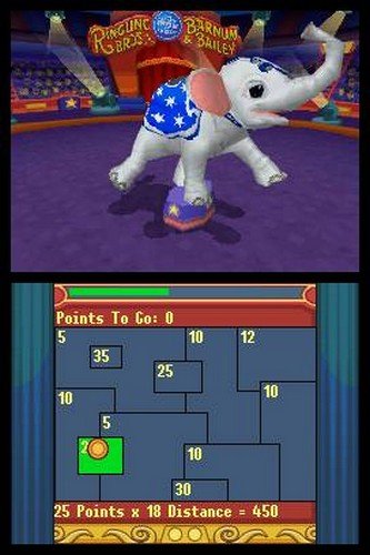Ringling Bros Barnum Bailey Circus Friends Nintendo DS AD/NM - Very Good