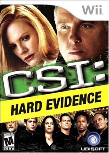 CSI Hard Evidence Nintendo Wii AD - Very Good