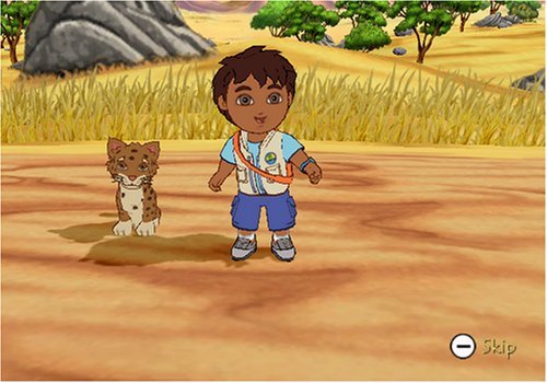 Go Diego Go Safari Rescue Nintendo WII - Like New