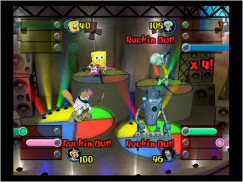 SpongeBob Squarepants Lights Camera Pants PS2 PlayStation 2 - Very Good