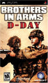 Brothers in Arms D-Day Sony PSP Clear UMD Disc Only Authentic / Tested - Very Good