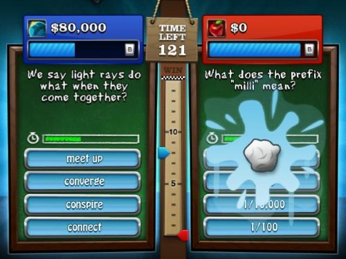 Are You Smarter Than a 5th Grader Back to School Nintendo Wii CIB - Excellent
