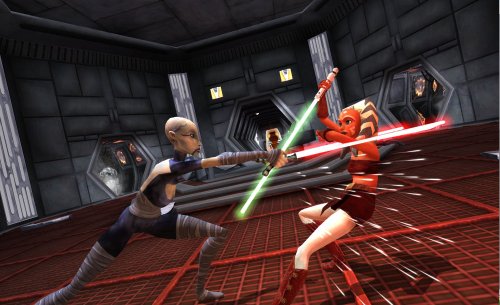 Star Wars the Clone Wars Lightsaber Duels Nintendo Wii - Like New