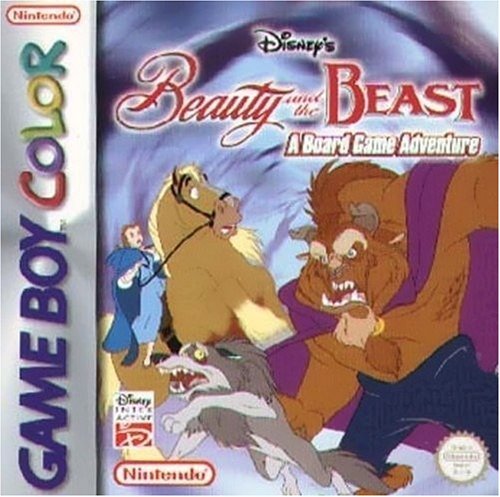 Beauty and the Beast A Board Game Adventure Game Boy Color GBC Cart Only Tested - Very Good