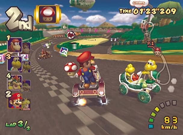 Mario Kart Double Dash Nintendo Gamecube + Bonus Disc - Very Good