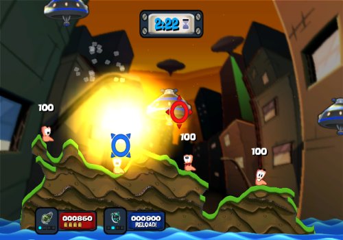 Worms A Space Oddity Nintendo Wii - Like New