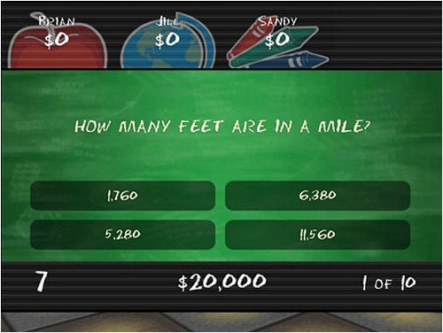Are You Smarter than a 5th Grader Make the Grade - Nintendo Wii - Like New