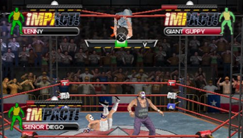 TNA Impact Cross the Line Sony PSP - Like New