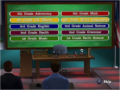 Are You Smarter than a 5th Grader Make the Grade PlayStation 2 AD/DD Complete - Very Good