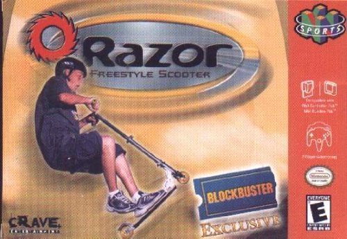 Razor - Freestyle Scooter Nintendo 64 AD N64 Cart Only Authentic / Tested - Very Good