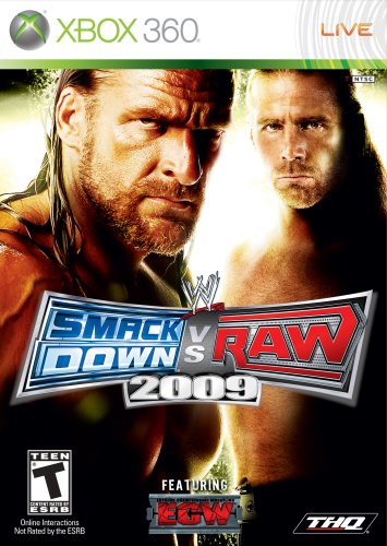 WWE Smackdown vs Raw 2009 Xbox 360 - Like New