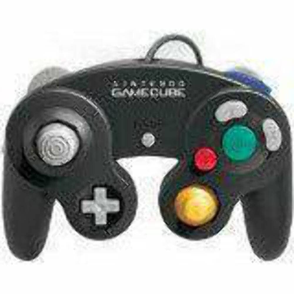 Black Official Nintendo Gamecube OEM Controller - Good Condition - Refurbished