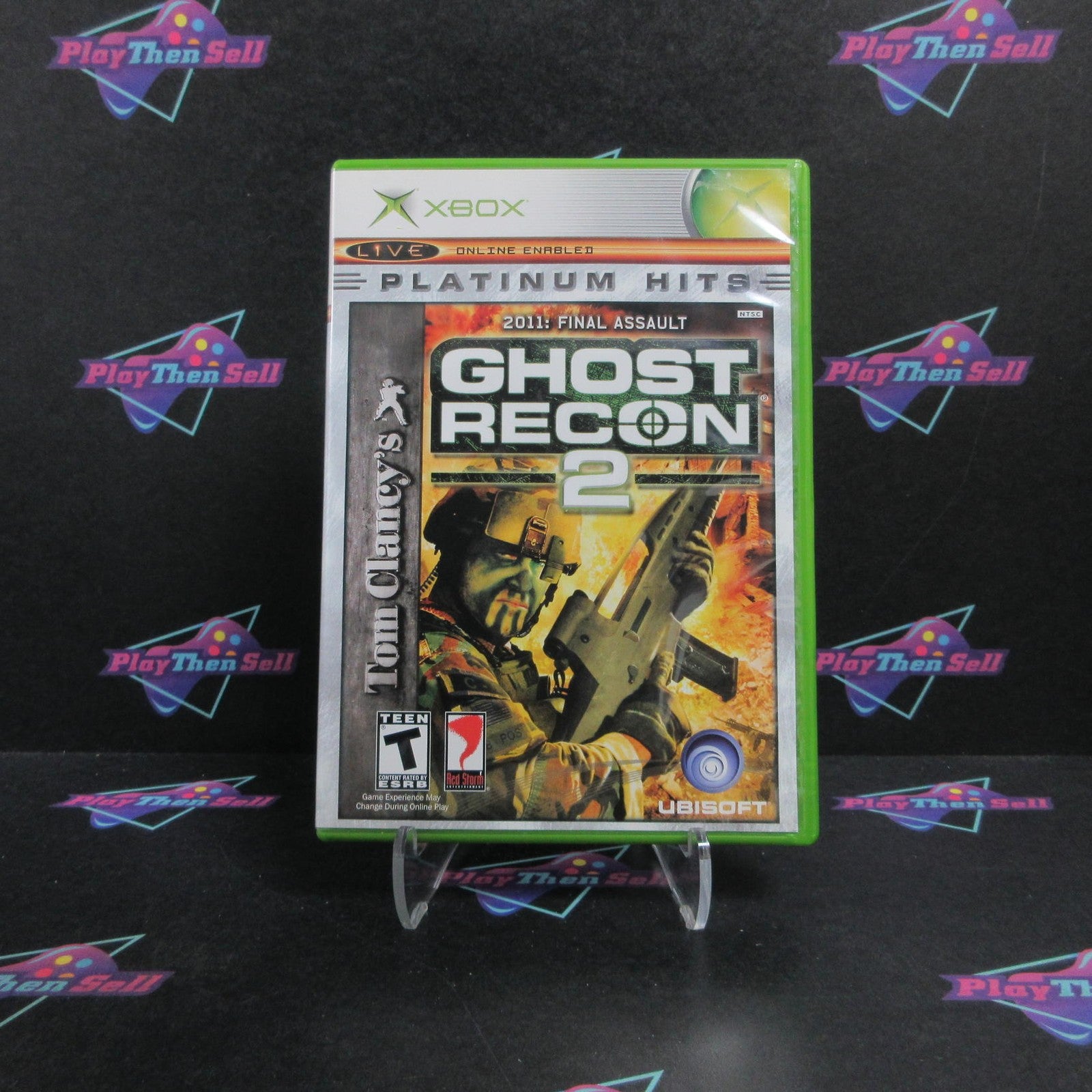 Tom Clancy's Ghost Recon 2 Final Assault Xbox PH + Reg Card Complete  - 1 Year..