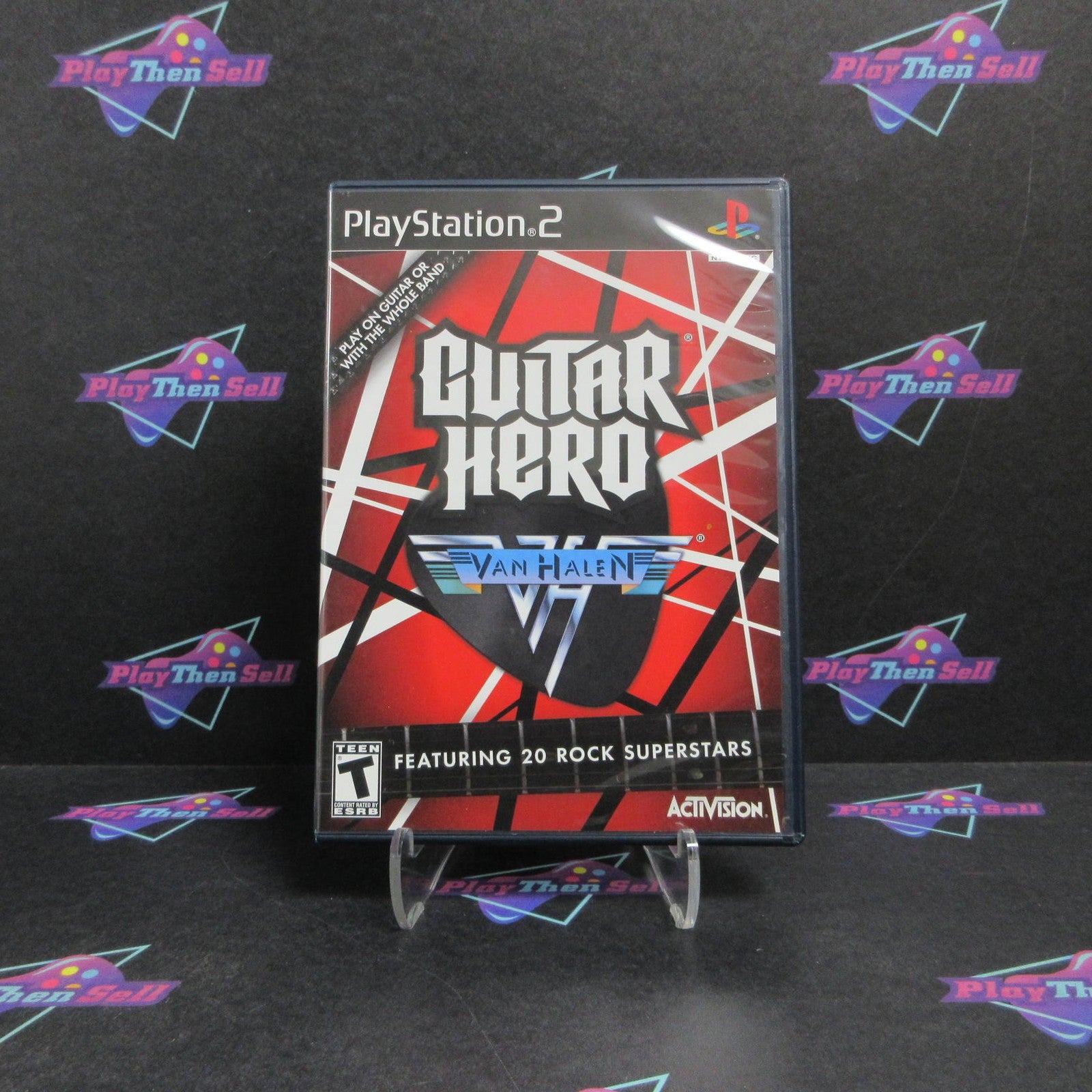 Guitar Hero Van Halen PS2 PlayStation 2 Complete - 1 Year Warranty EX Cond