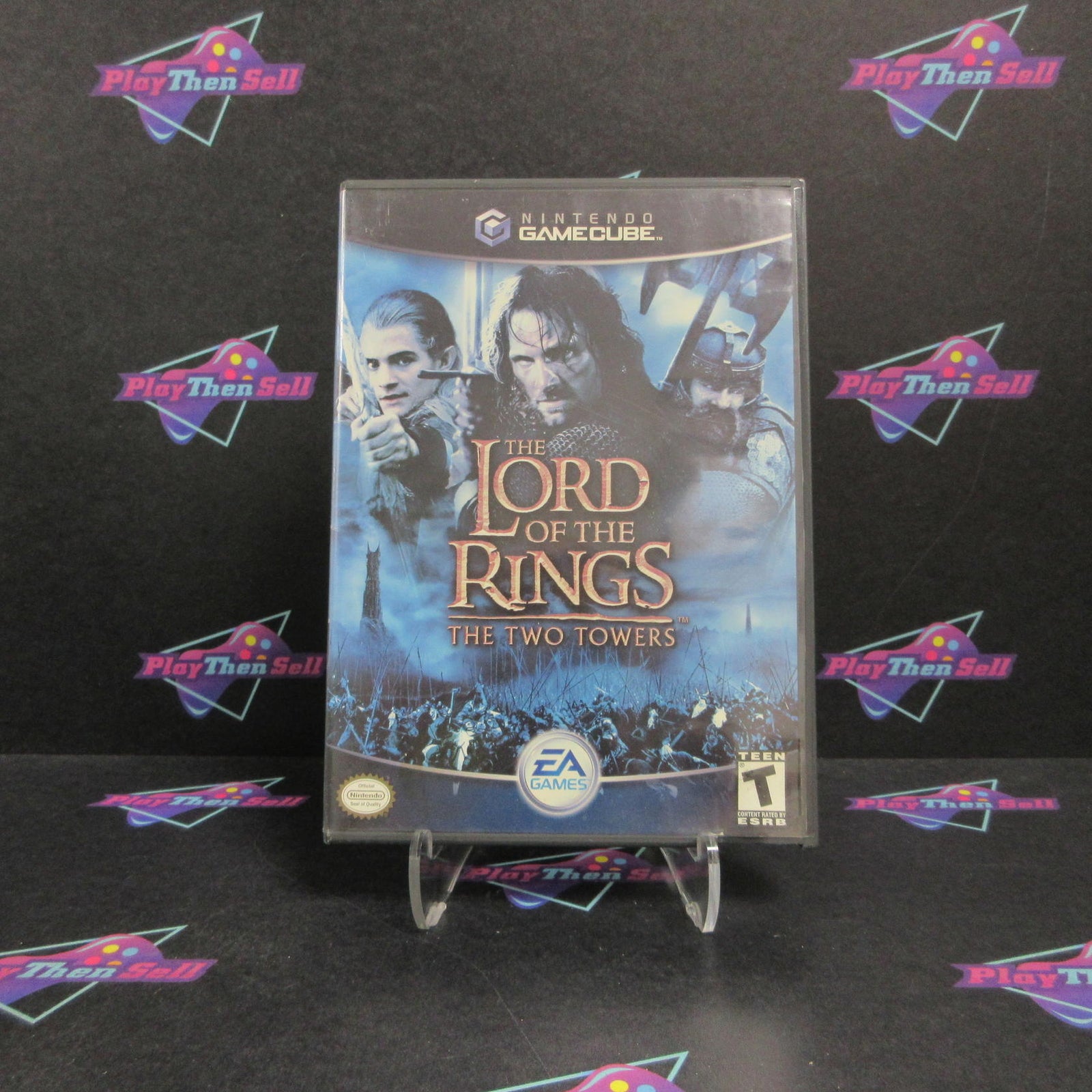 Lord of the Rings The Two Towers Nintendo GameCube - 1 Year Warranty VG