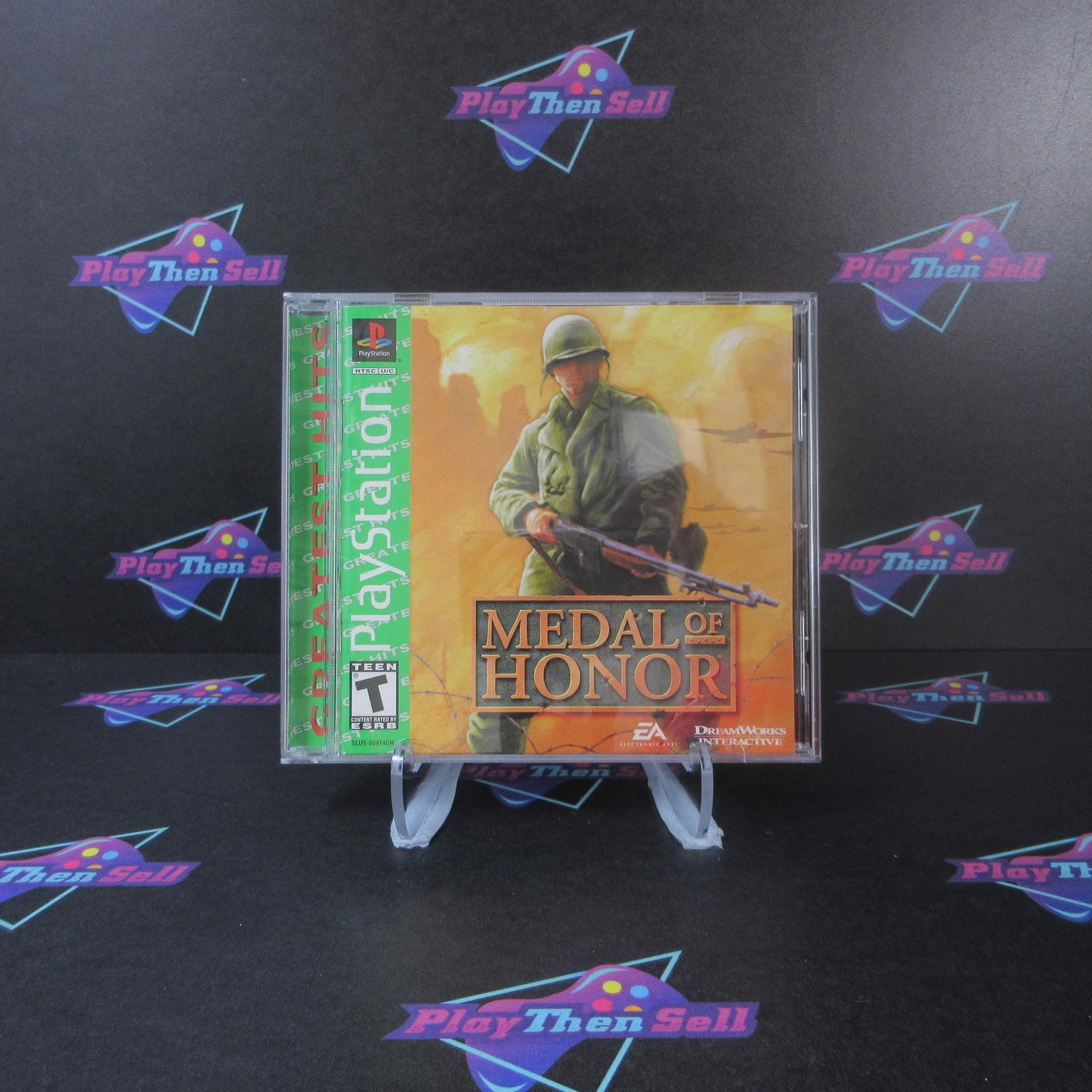Medal Of Honor PS1 PlayStation 1 GH + Reg Card Complete  - 1 Year Warranty EX ..