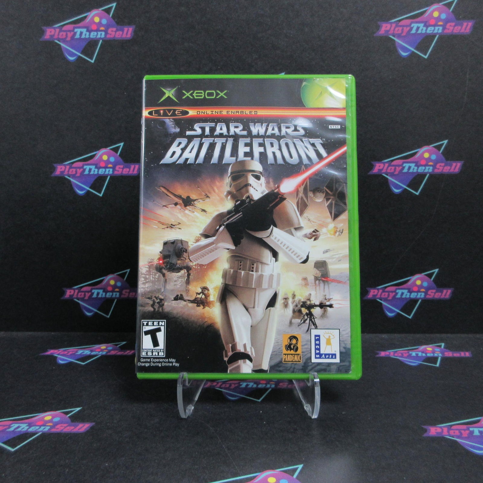 Star Wars Battlefront Xbox + Reg Card Complete - 1 Year Warranty EX Cond