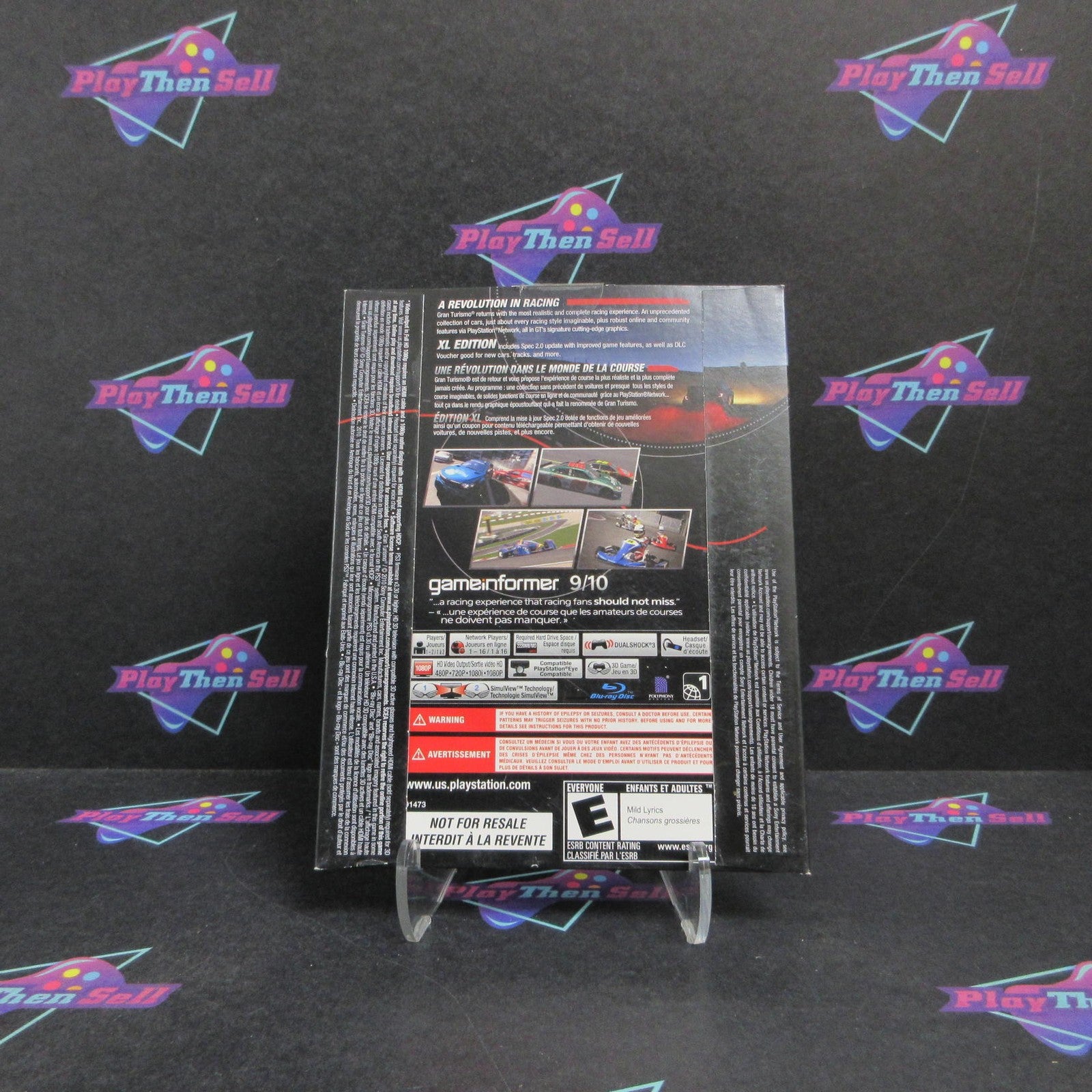 Gran Turismo 5 XL Edition PS3 PlayStation 3 In Sleeve Complete  - 1 Year Warra..