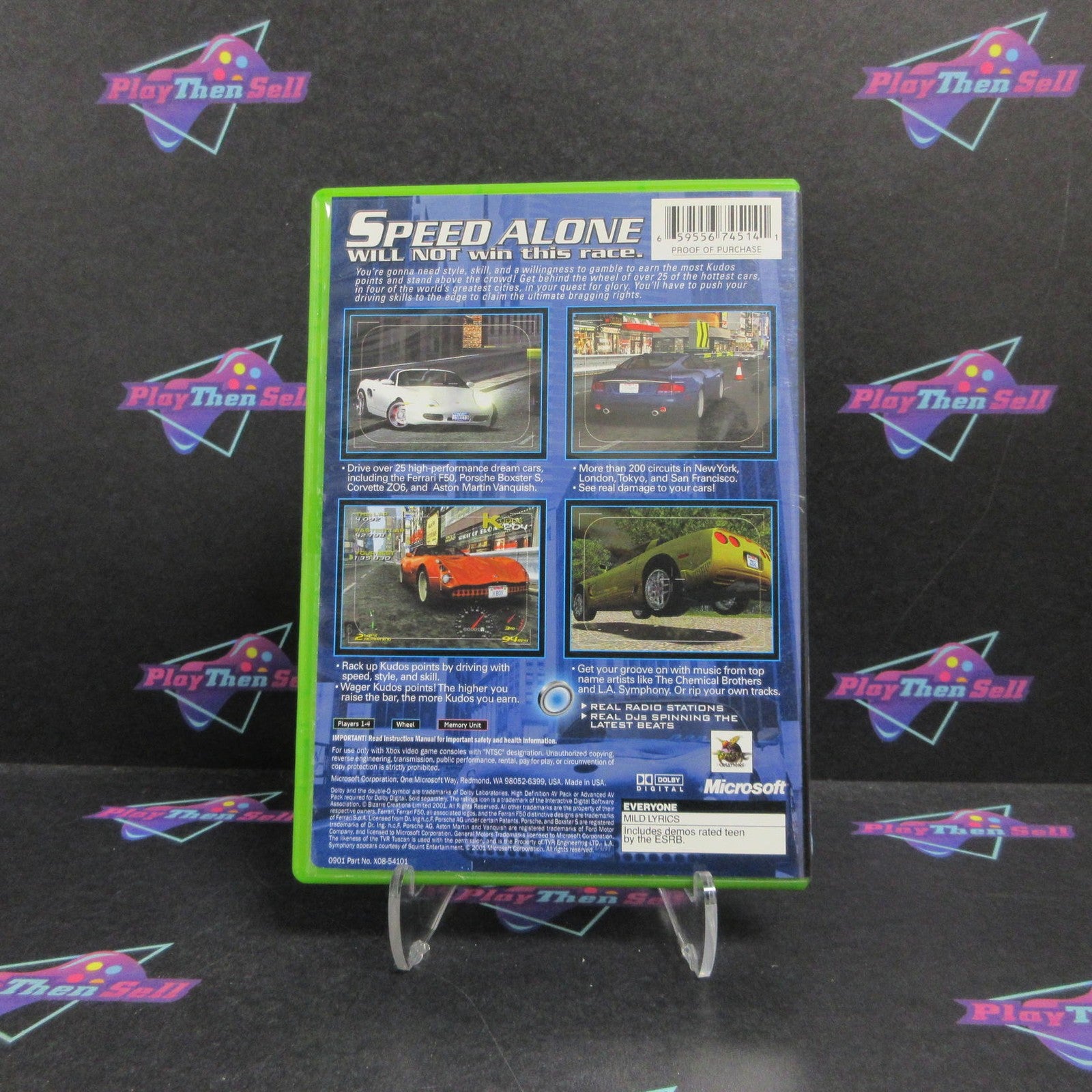 Project Gotham Racing Xbox Complete - 1 Year Warranty EX Cond