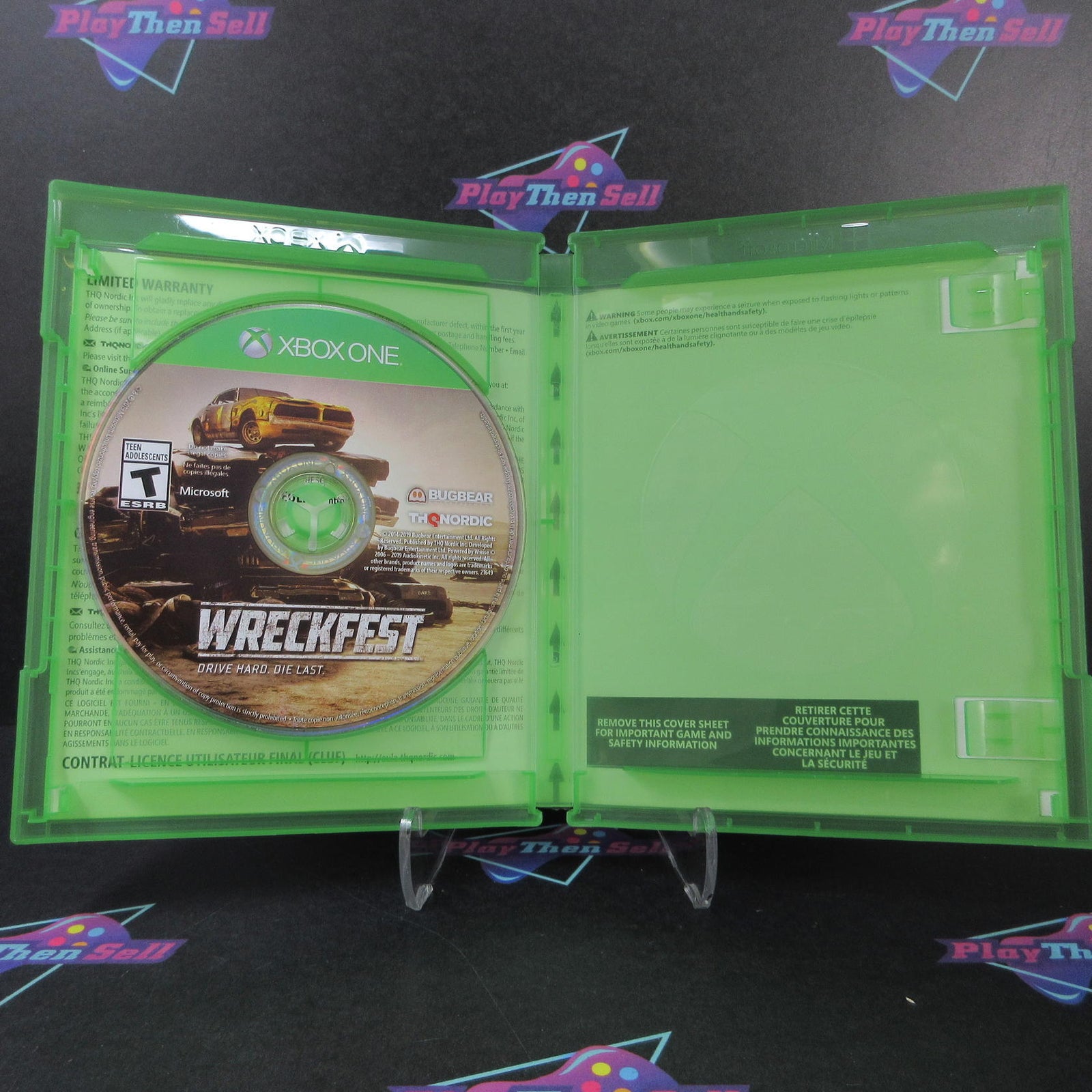 Wreckfest Xbox One Complete - 1 Year Warranty EX Cond