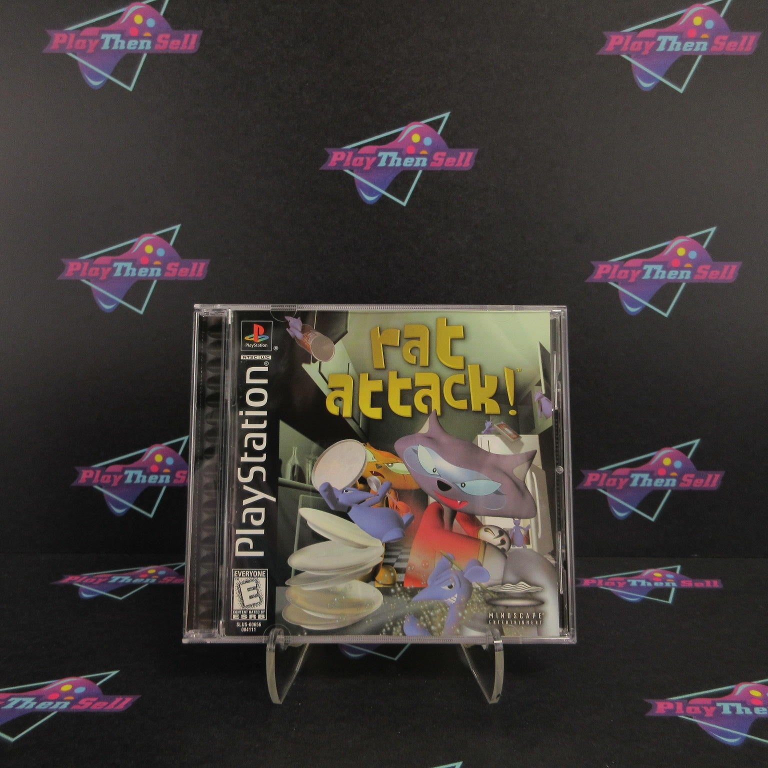 Rat Attack! PS1 PlayStation 1 Complete - 1 Year Warranty EX Cond