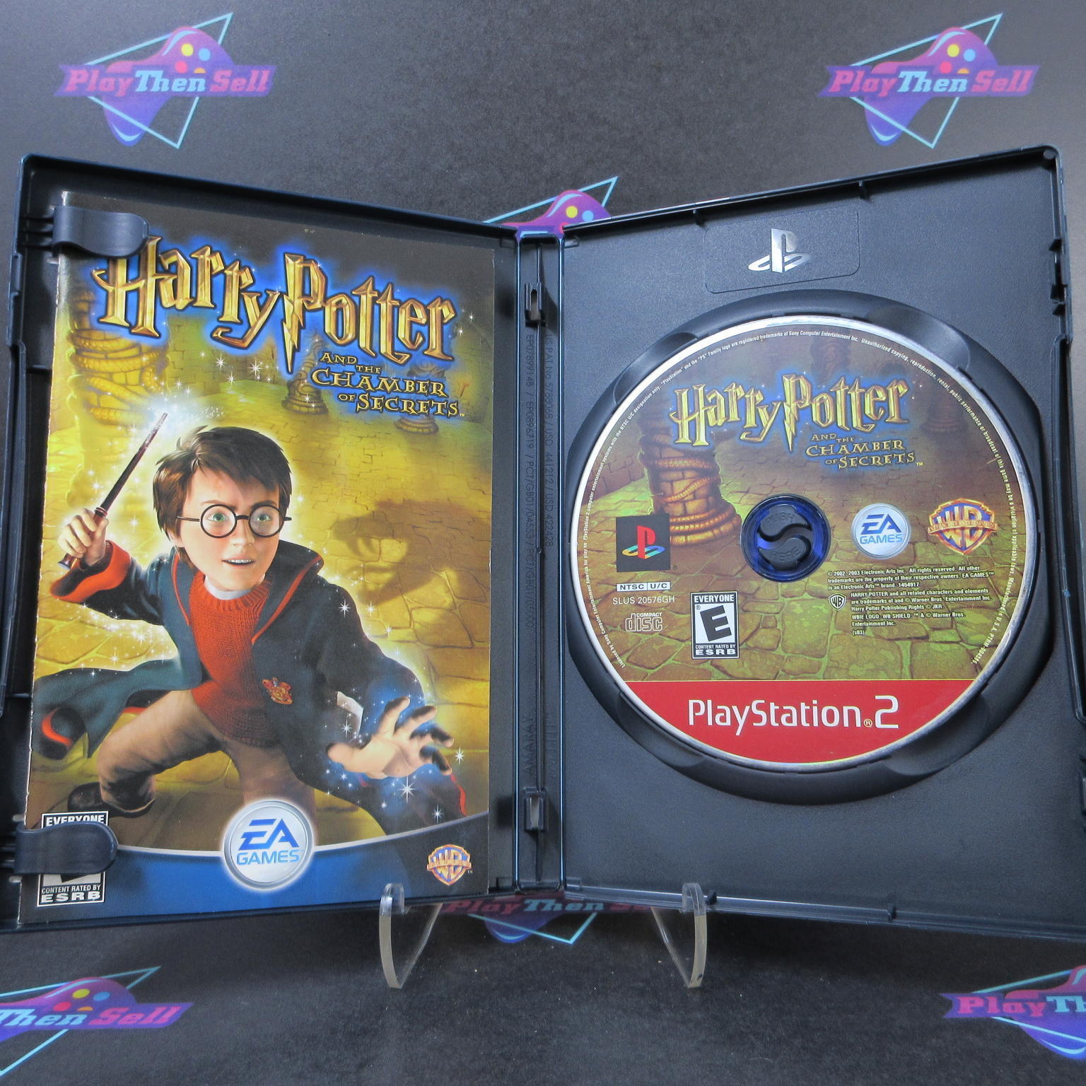 Harry Potter and the Chamber of Secrets PS2 PlayStation 2 GH CIB  - 1 Year War..
