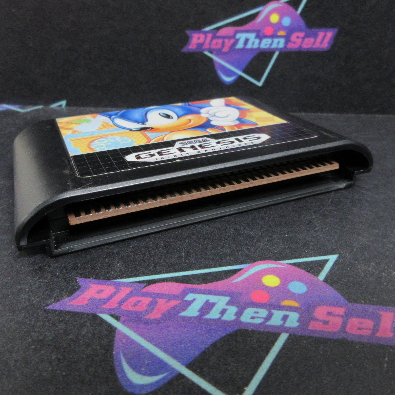 Sonic The Hedgehog Sega Genesis 1st Print Complete - 1 Year Warranty EX Cond