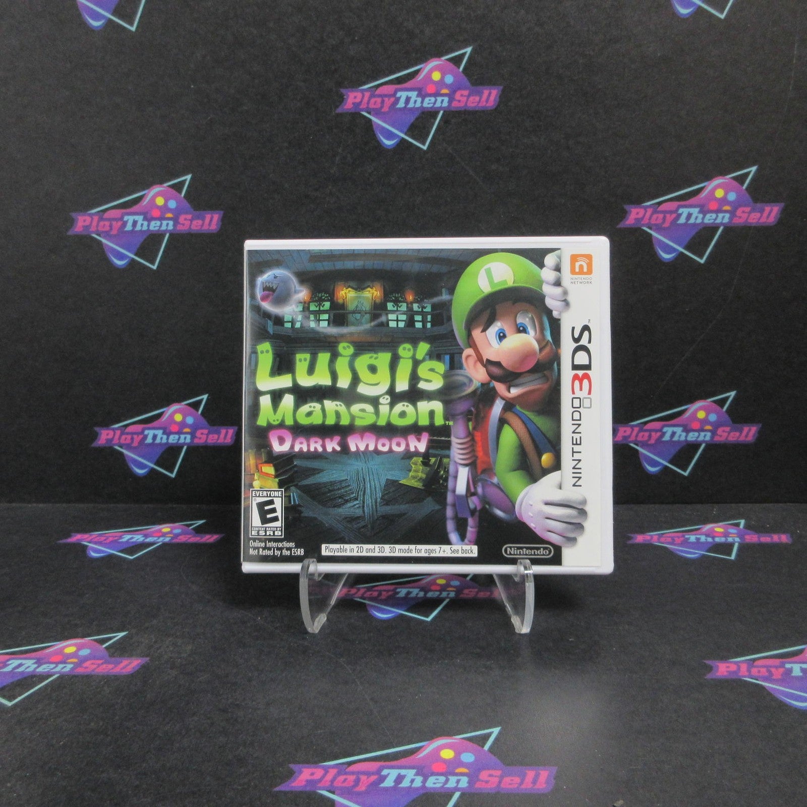 Luigi's Mansion Dark Moon Nintendo 3DS Complete - 1 Year Warranty EX Cond