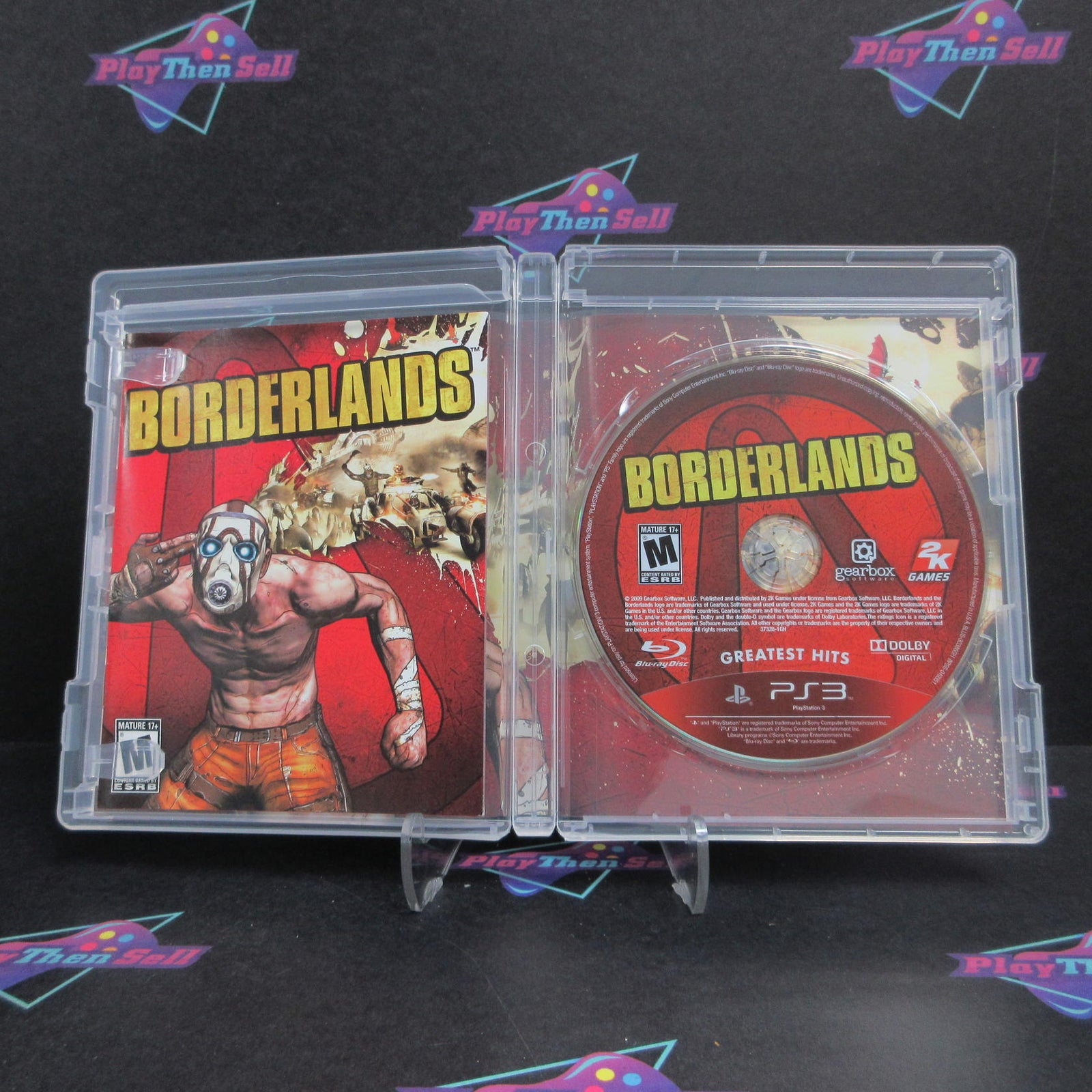 Borderlands PS3 PlayStation 3 GH Complete - 1 Year Warranty EX Cond