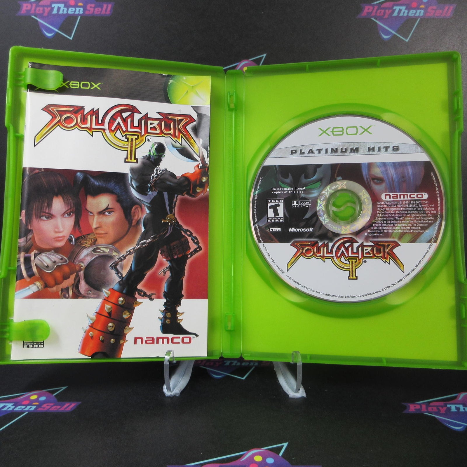 Soul Calibur II Xbox PH Complete - 1 Year Warranty EX Cond