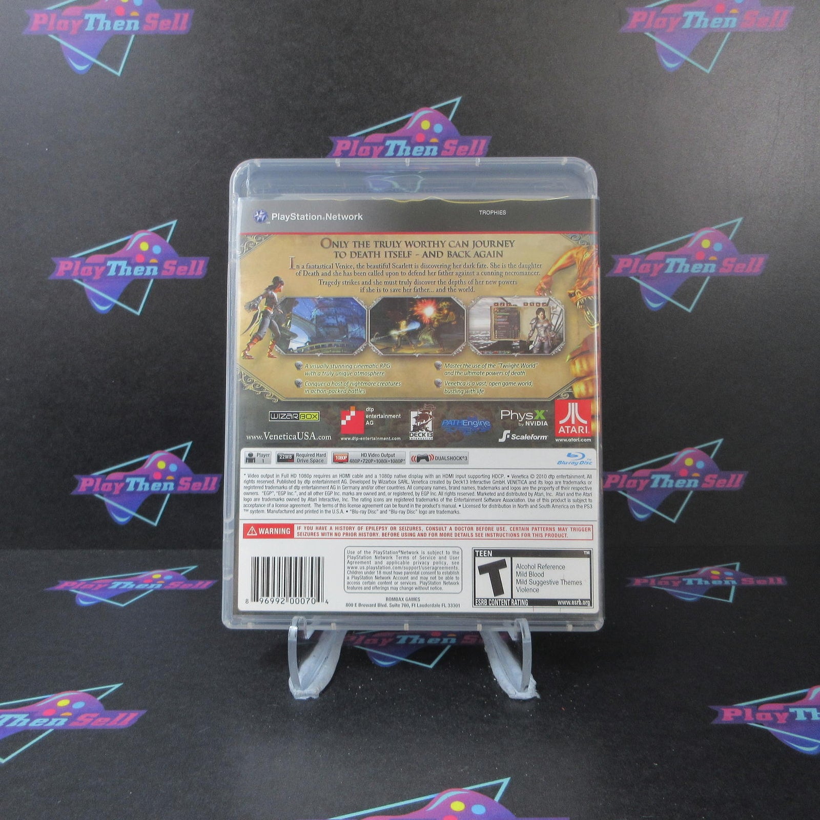 Venetica PS3 PlayStation 3 - Complete CIB