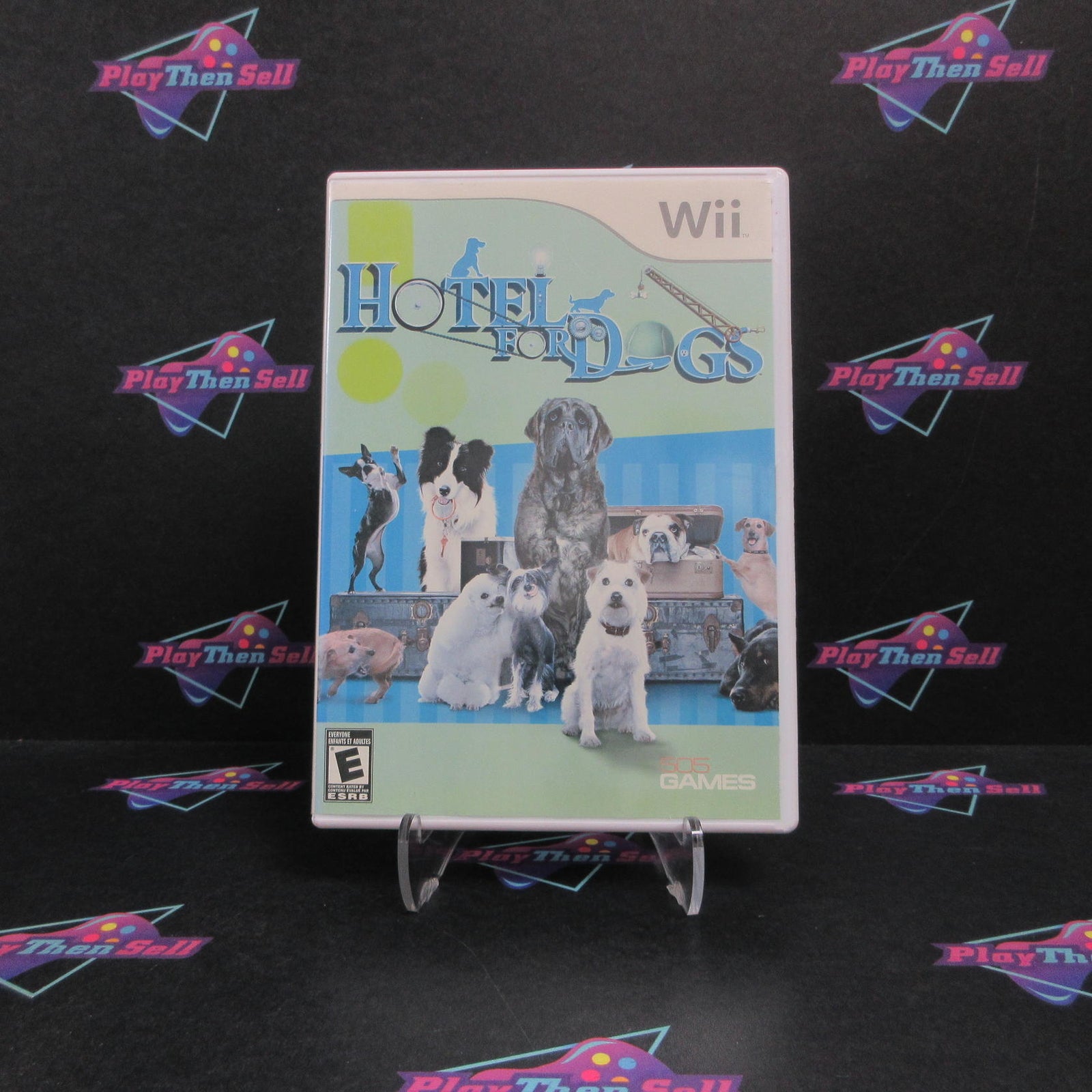 Hotel for Dogs Nintendo Wii AD/DD Complete CIB - (See Pics)