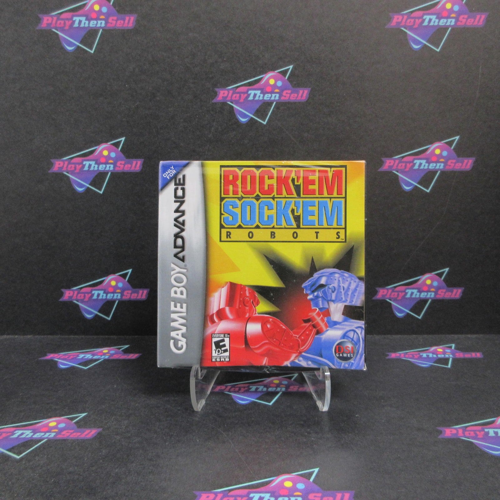 Rockem Sockem Robots GBA Game Boy Advance Brand New - Sealed