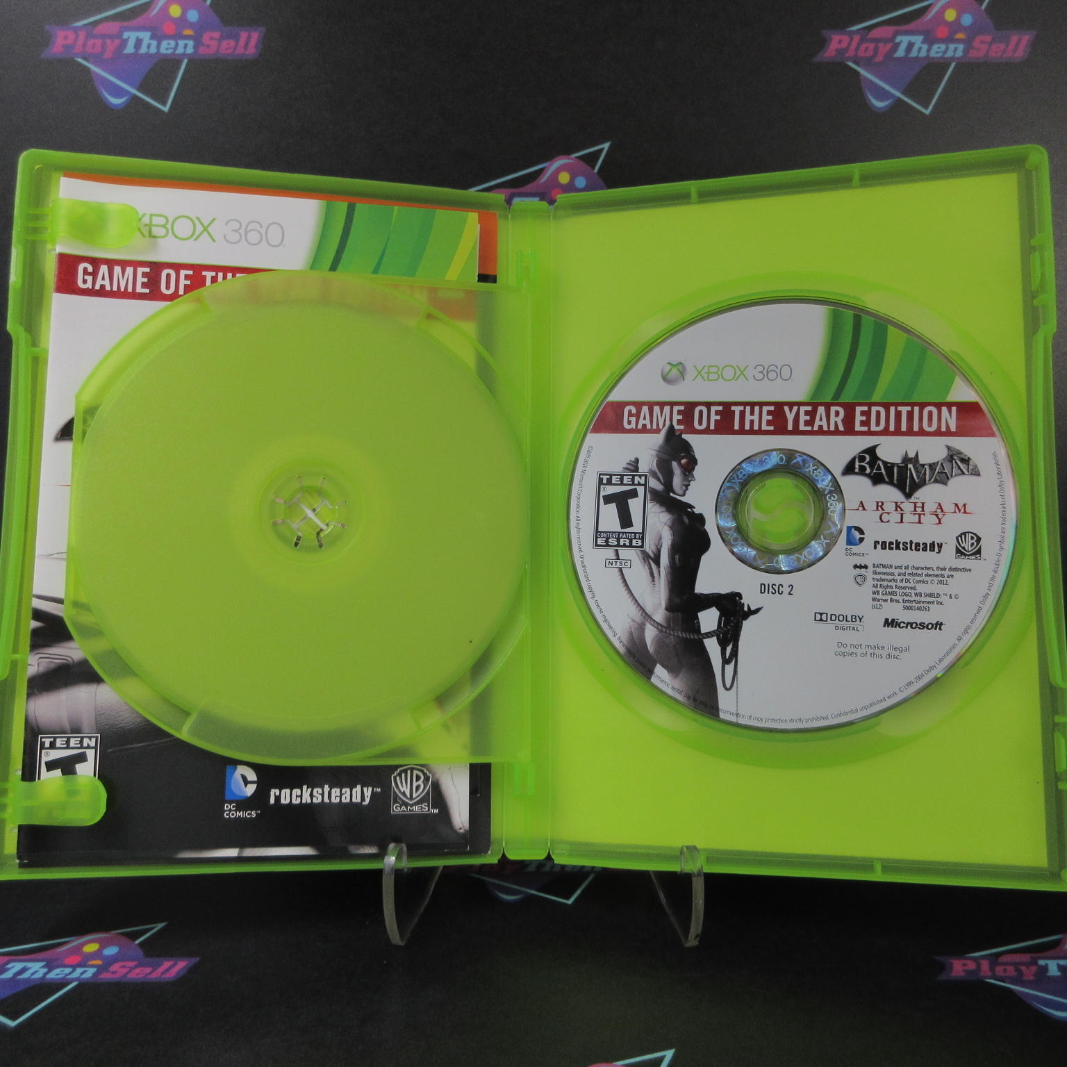 Batman Arkham City GOTY Xbox 360 Complete - 1 Year Warranty EX Cond