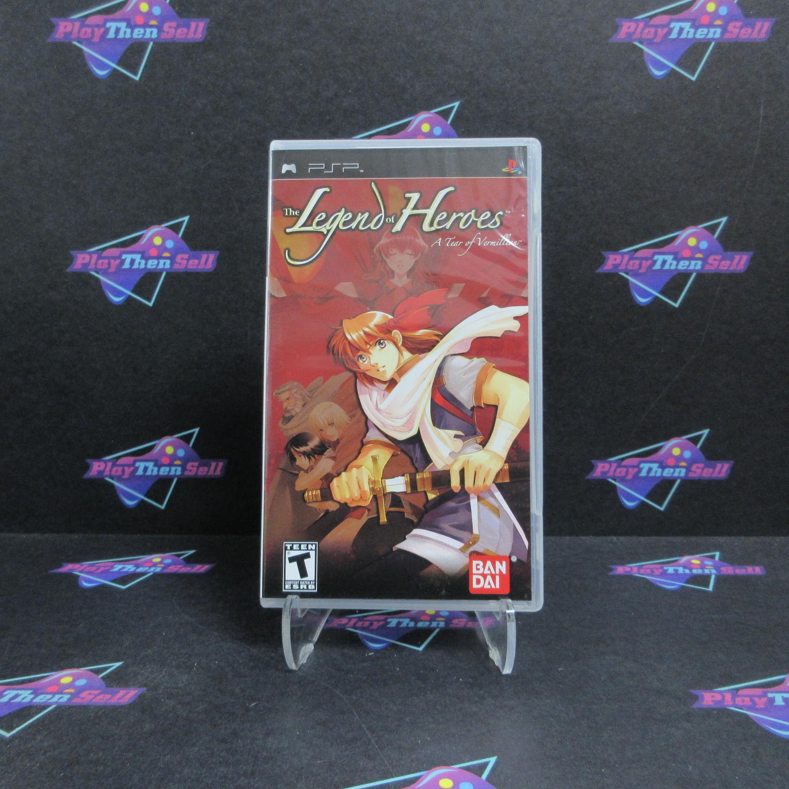 The Legend of Heroes A Tear of Vermillion Sony PSP Clear UMD  - 1 Year Warrant..