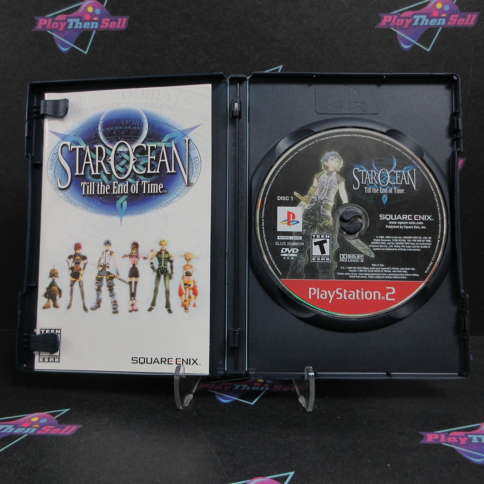 Star Ocean Till the End of Time PS2 PlayStation 2 GH + Reg Complete  - 1 Year ..