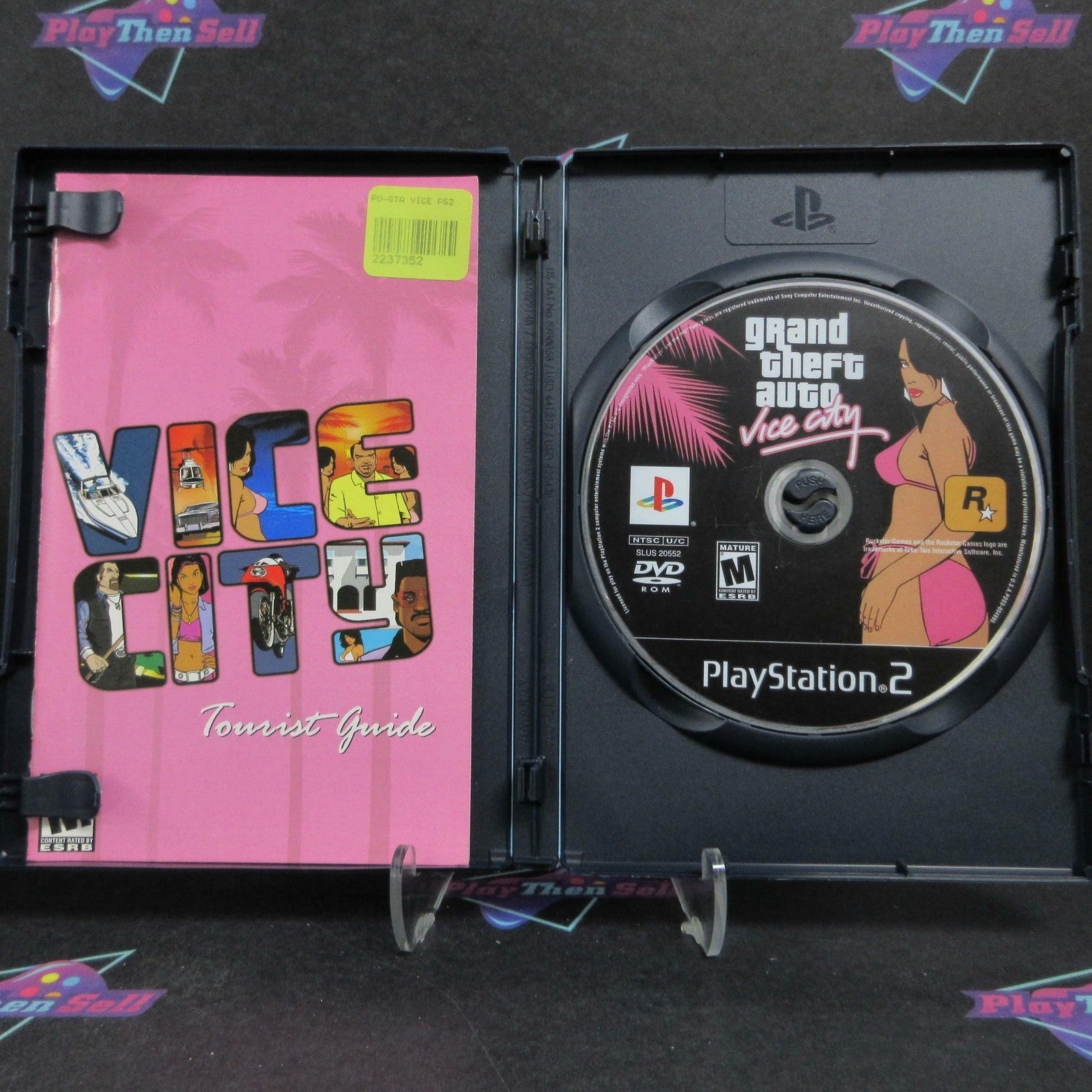 Grand Theft Auto Vice City PlayStation 2 PS2 Complete - 1 Year Warranty VG